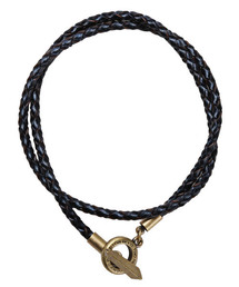 LUXSTYLE（ラグスタイル）の「編み込みレザーブレスレット（ブレスレット）」