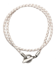 LUXSTYLE（ラグスタイル）の「編み込みレザーブレスレット（ブレスレット）」