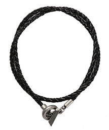 LUXSTYLE（ラグスタイル）の「編み込みレザーブレスレット（ブレスレット）」