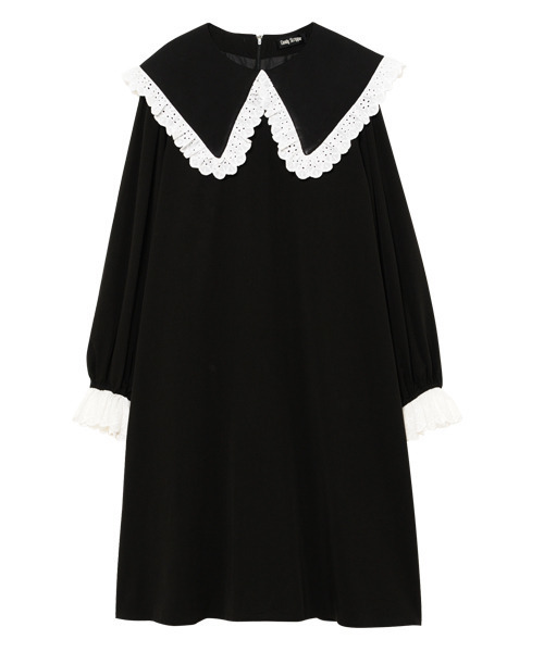 美品　Candy Stripper FRILL PLEATS ONE-PIECE Candy Stripper（キャンディストリッパー）の「FRILL COLLAR