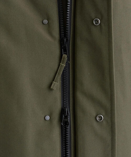 green label relaxing（グリーンレーベルリラクシング）の「CM N-3B ダウンコート / ダウンジャケット ＜機能性生地 / 撥水＞（ダウンジャケット/コート・メンズ・ブラック/オリーブ・S/M/L/XXL/XL）」の6枚目の写真