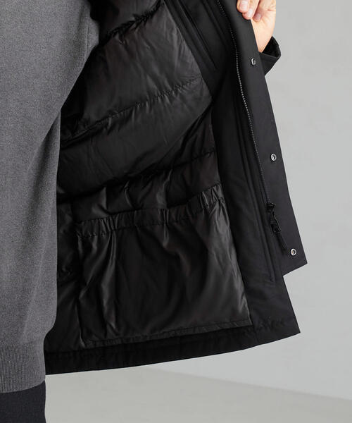 green label relaxing（グリーンレーベルリラクシング）の「CM N-3B ダウンコート / ダウンジャケット ＜機能性生地 / 撥水＞（ダウンジャケット/コート・メンズ・ブラック/オリーブ・S/M/L/XXL/XL）」の9枚目の写真