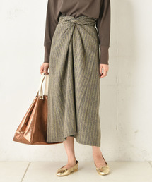 DouDou | ストライプカイトフレアスカート(スカート)