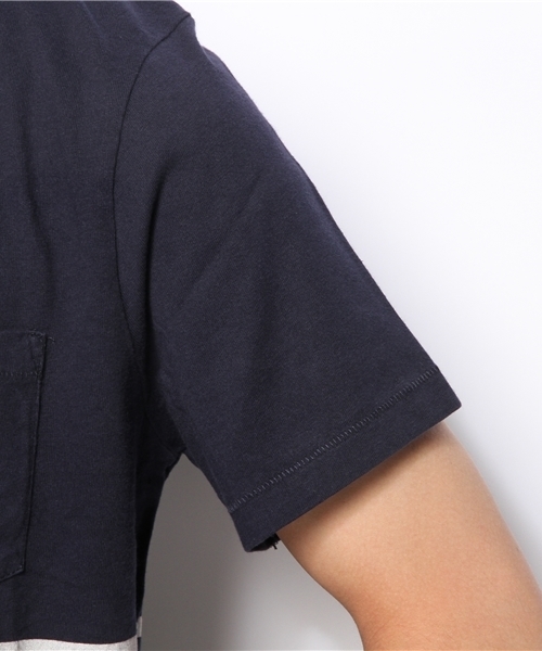 BEAMS（ビームス）の「○M.Nii / SPINNER T（Tシャツ/カットソー・メンズ・インディゴブルー/ホワイト・X-SMALL/SMALL/MEDIUM）」の9枚目の写真