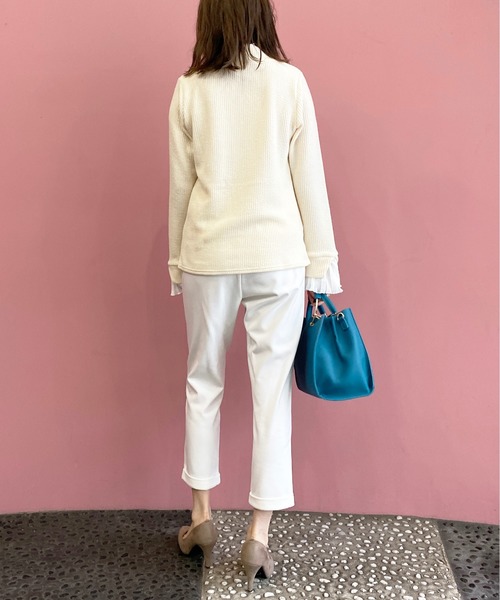 PICCIN(ピッチン)の「裏起毛ウエストギャザーパンツ(その他パンツ・レディース・ライトグレー/ブラック/ベージュ/オフホワイト・SMALL/MEDIUM)」の14枚目の写真