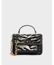 CHARLES & KEITH | レジンエフェクト バックルハンドバッグ / Resin-Effect Buckle Handbag(ハンドバッグ)