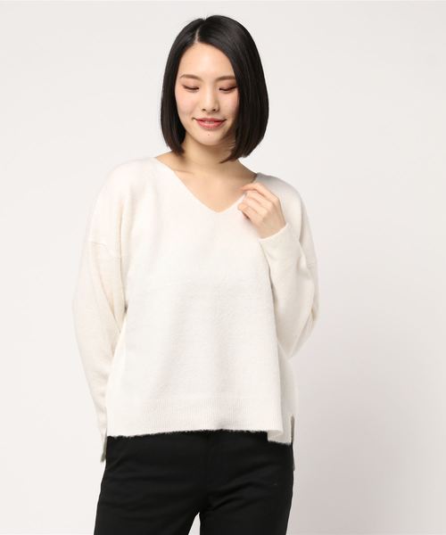 Tite カシミヤvネック長袖ニットプルオーバー ニット セーター Tite The セール ストア のファッション トップス In インザ インザ Store ティテ 激安正規品 ニット セーター