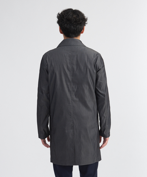 ABAHOUSE GRAY(アバハウスグレイ)の「【展開店舗限定】配色 ステンカラー フライ フロント コート(トレンチコート・メンズ・ベージュ/ネイビー/グレー・46/48/50)」の7枚目の写真