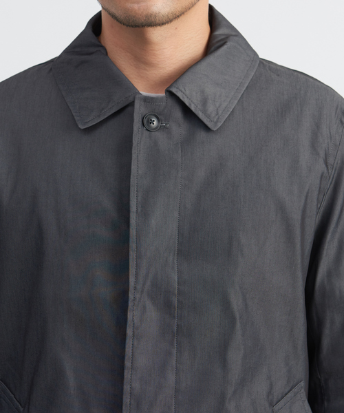 ABAHOUSE GRAY(アバハウスグレイ)の「【展開店舗限定】配色 ステンカラー フライ フロント コート(トレンチコート・メンズ・ベージュ/ネイビー/グレー・46/48/50)」の8枚目の写真