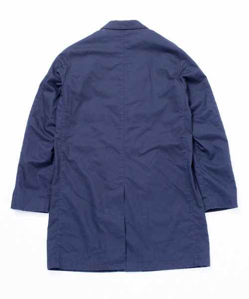 BEAUTY&YOUTH UNITED ARROWS（ビューティーアンドユースユナイテッドアローズ）の「BY ∴ コットン/ツイル チェスター コート◆（チェスターコート・メンズ・ネイビー/ロイヤルブルー・X-LARGE/LARGE/MEDIUM/SMALL）」の7枚目の写真