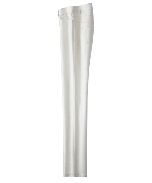 BELLUNA PLUS(ベルーナ)の「冷感ストレッチ美脚パンツ股下68cm(その他パンツ・レディース・ブラック/オフホワイト/オリーブ/サンドベージュ/グレー系その他/グレー系その他2/グレー/グレー系その他3/グレイッシュブルー/ベージュ・SMALL/LARGE/MEDIUM/X-LARGE)」の2枚目の写真