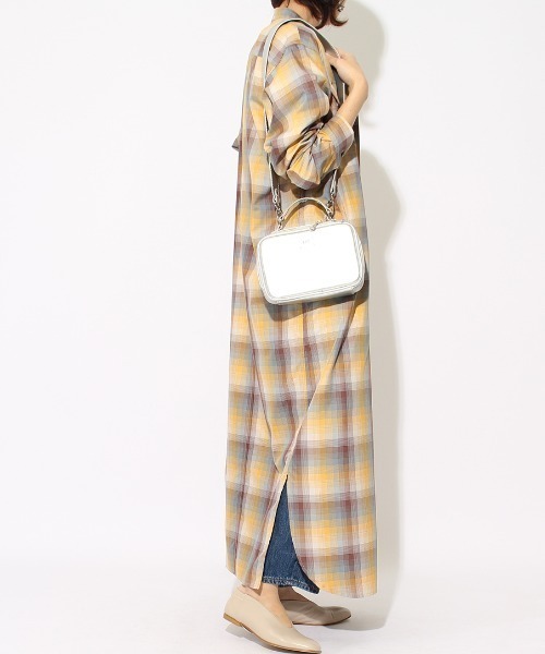 極美品 PENDLETON シャツワンピース 長袖 ロング レディース セール】【PENDLETON / ペンドルトン】SMUロングシャツ