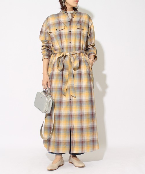 極美品 PENDLETON シャツワンピース 長袖 ロング レディース PENDLETON（ペンドルトン）の「[PENDLETON/ペンドルトン] シャツ