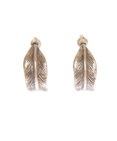 Ungrid アングリッド の フェザーデザインピアス ピアス 両耳用 Wear