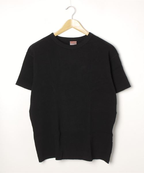 WALLA WALLA SPORT(ワラワラスポーツ)の「S/S THERMAL CREW / ショートスリーブサーマルクルー(Tシャツ/カットソー・レディース・ブラック/グレー/ブラウン/ナチュラル/フューシャピンク/オレンジ・MEDIUM)」の18枚目の写真