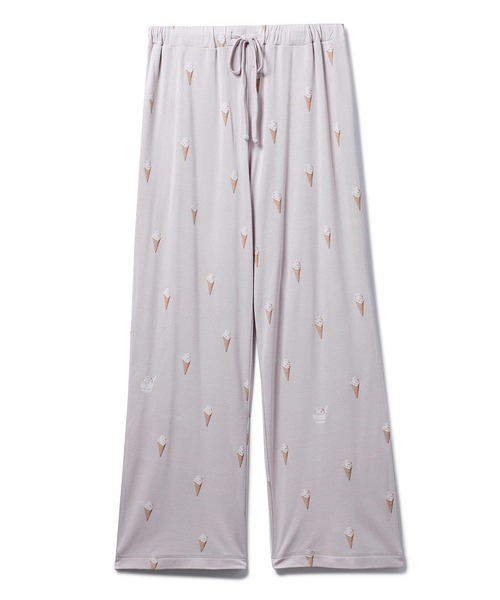 ルームウェア・パジャマ gelato pique Check pattern long pants PWNP245130 ルームウェア・パジャマ gelato pique Check pattern long pants