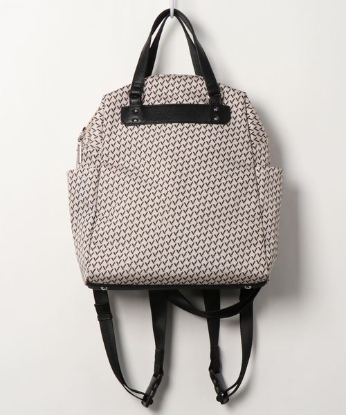 オン オフにも便利なオリジナルプリントの3wayリュックバッグ Sactave バックパック リュック Sactave サクターブ のファッション通販 Zozotown