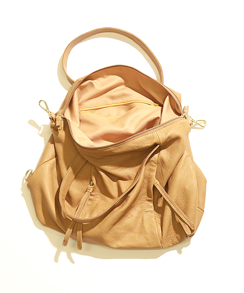 Beau're(ヴュレ)の「ボストン型ショルダーBAG (Beau're)(ショルダーバッグ・レディース・ネイビー/キャメル/ブラック/ナチュラル・FREE)」の10枚目の写真