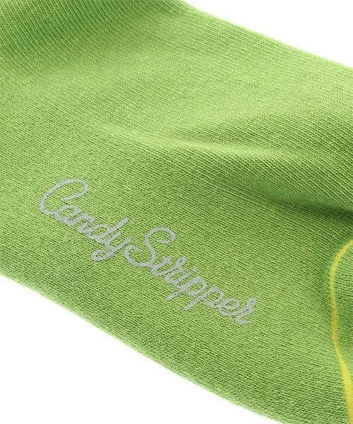 Candy Stripper（キャンディストリッパー）の「CANDY STRANGER ソックス（ソックス/靴下・レディース・ブラック/オフホワイト/ライム・FREE）」の5枚目の写真