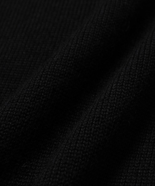 ADAM ET ROPE'(アダムエロペ)の「【山形ニット】アルパカブレンドロールネックニット(ニット/セーター・メンズ・ブラック/ベージュ/グリーン・M/L)」の15枚目の写真