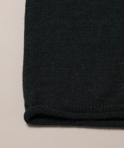 ADAM ET ROPE'(アダムエロペ)の「【山形ニット】アルパカブレンドロールネックニット(ニット/セーター・メンズ・ブラック/ベージュ/グリーン・M/L)」の5枚目の写真