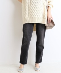 SLOBE IENA | LE DENIMカットオフパンツ【洗濯機使用可能】◆(デニムパンツ)