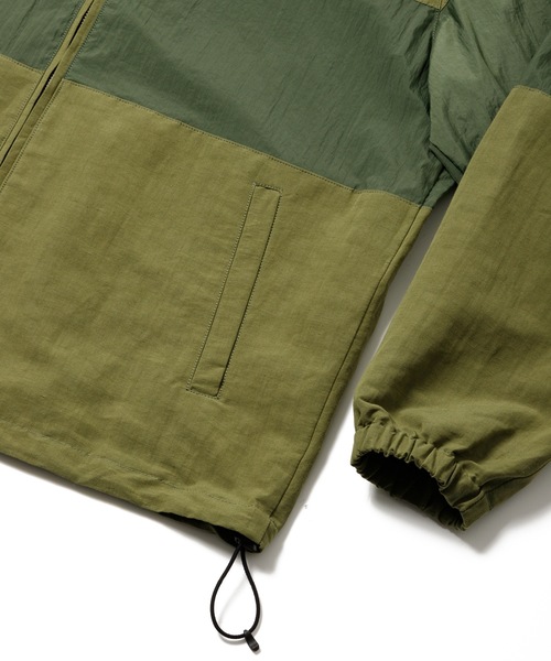 Sandinista(サンディニスタ)の「Linen Stand Collar Jacket / リネンスタンドカラージャケット(その他アウター・メンズ・オリーブ/ベージュ/ブラック・MEDIUM/SMALL/LARGE)」の7枚目の写真