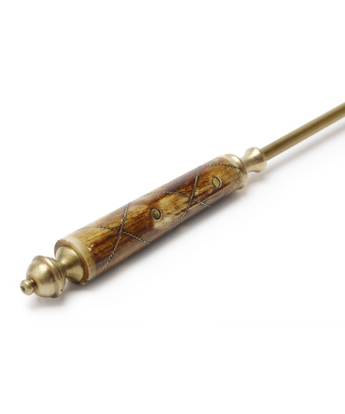 Goody Grams Add(グッディグラムスアド)の「BRASS SHOEHORN-20/ブラス シューホーン-20【靴べら】(シューケア用品・メンズ・ゴールド・FREE)」の2枚目の写真
