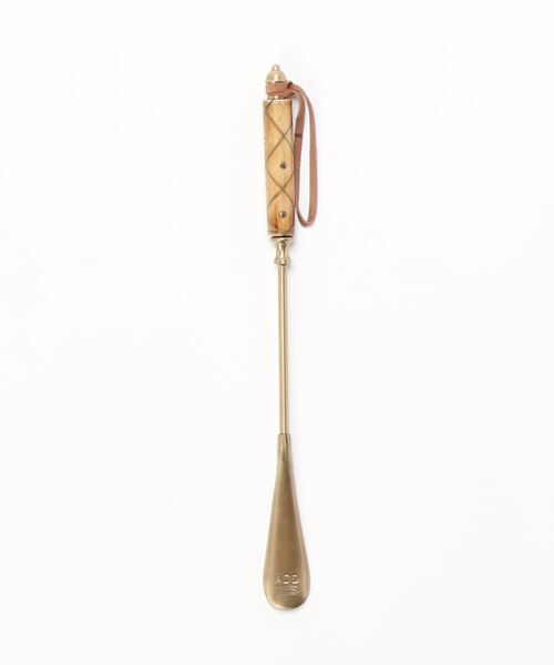 Goody Grams Add(グッディグラムスアド)の「BRASS SHOEHORN-20/ブラス シューホーン-20【靴べら】(シューケア用品・メンズ・ゴールド・FREE)」の5枚目の写真