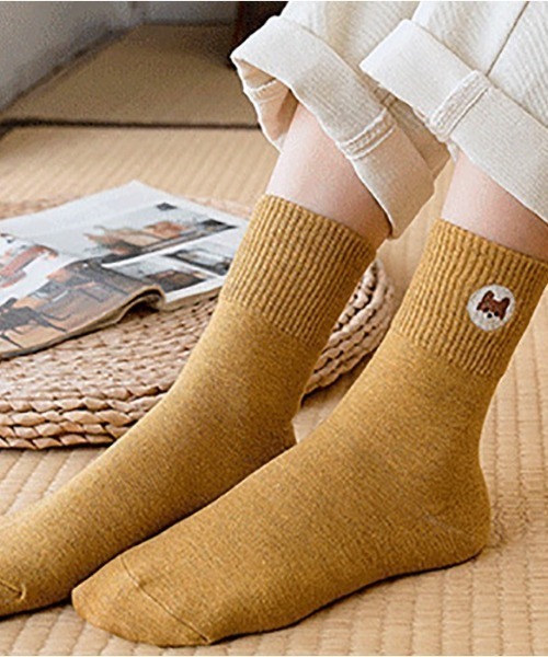 「kakko」（カッコ）の「レディース ワンポイントソックス靴下（ソックス/靴下・レディース・A/B/C/D/E/F/G/H・ONE SIZE）」の10枚目の写真