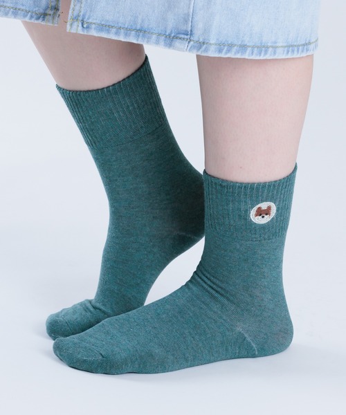 「kakko」（カッコ）の「レディース ワンポイントソックス靴下（ソックス/靴下・レディース・A/B/C/D/E/F/G/H・ONE SIZE）」の20枚目の写真