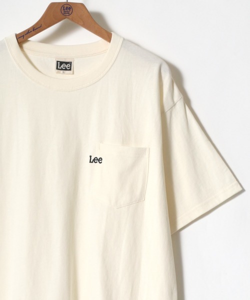 Lee リー ワンポイント ミニロゴ刺繍 ポケット Tシャツ 無地t Tシャツ カットソー Lee リー のファッション通販 Zozotown