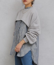 ap retro | ボリュームスリーブショートスウェット【ZOZOTOWN限定商品】(スウェット)