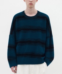 VIVASTUDIO | STRIPE OVERFIT KNIT(ニット/セーター)