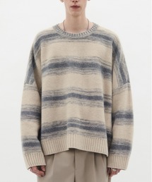 VIVASTUDIO | STRIPE OVERFIT KNIT(ニット/セーター)