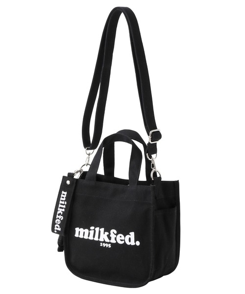 MILKFED.（ミルクフェド）の「COOPER LOGO MINI SHOULDER BAG / ショルダーバッグ（ショルダーバッグ・レディース・ホワイト/ブラック/ベージュ/ネイビー/レッド/ピンク/ライトピンク・ONE SIZE）」の14枚目の写真