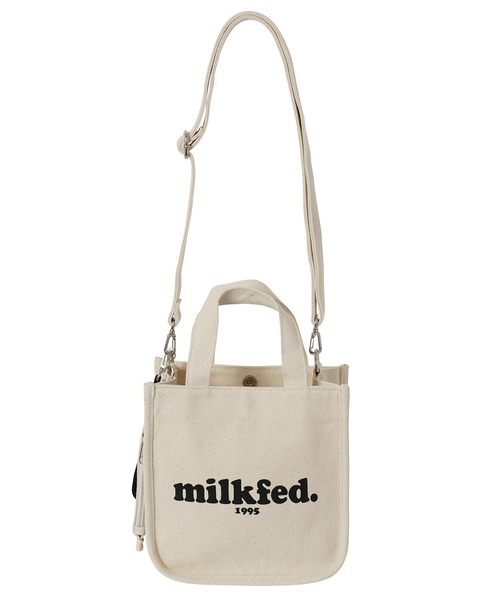 MILKFED.（ミルクフェド）の「COOPER LOGO MINI SHOULDER BAG / ショルダーバッグ（ショルダーバッグ・レディース・ホワイト/ブラック/ベージュ/ネイビー/レッド/ピンク/ライトピンク・ONE SIZE）」の21枚目の写真