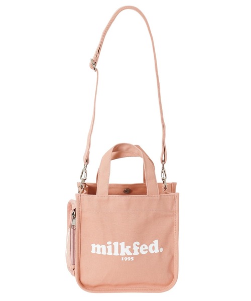 MILKFED.（ミルクフェド）の「COOPER LOGO MINI SHOULDER BAG / ショルダーバッグ（ショルダーバッグ・レディース・ホワイト/ブラック/ベージュ/ネイビー/レッド/ピンク/ライトピンク・ONE SIZE）」の16枚目の写真