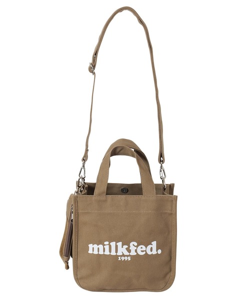 MILKFED.（ミルクフェド）の「COOPER LOGO MINI SHOULDER BAG / ショルダーバッグ（ショルダーバッグ・レディース・ホワイト/ブラック/ベージュ/ネイビー/レッド/ピンク/ライトピンク・ONE SIZE）」の22枚目の写真