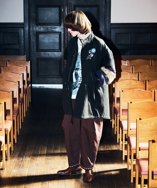 amok（アモク）の「2021秋冬 LASER STITCH PANTS（その他パンツ