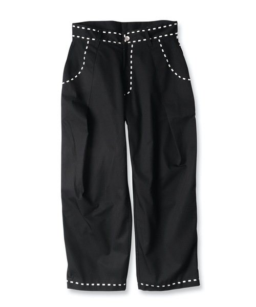 パンツ AMOK Laser Stitch Pants amok（アモク）の「2021秋冬 LASER STITCH PANTS（その他パンツ
