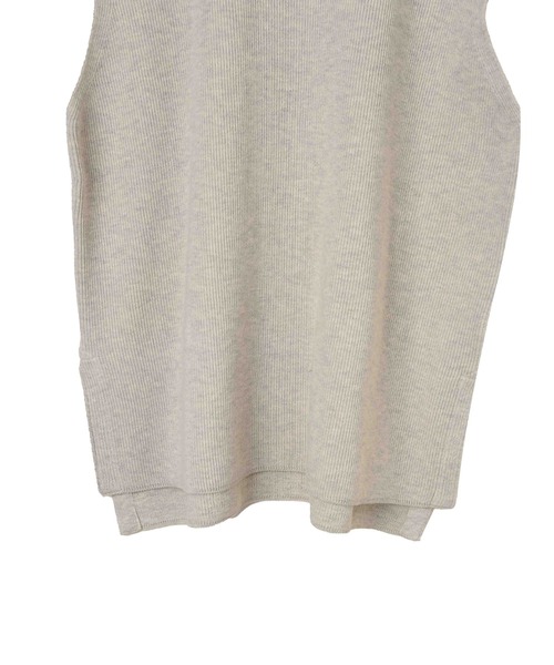 NIDO(ニド)の「リッジストライプニットベスト(ニット/セーター・メンズ・ベージュ/ブラウン/パープル・LARGE/MEDIUM)」の13枚目の写真