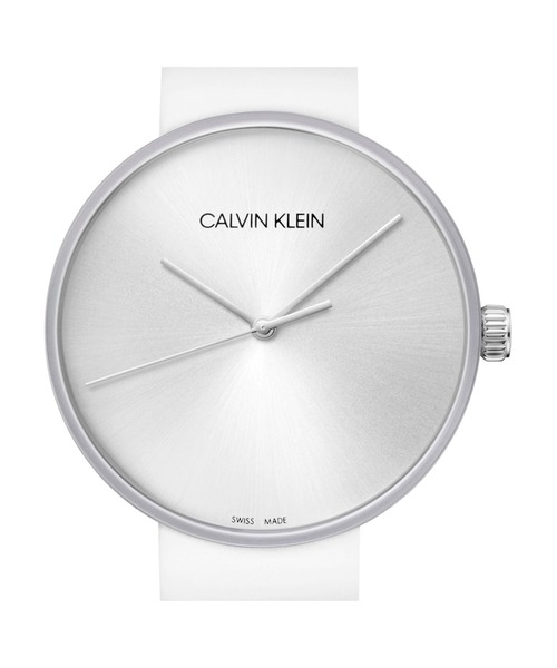 CALVIN KLEIN WATCHES+JEWELRY（カルバン・クライン ウォッチ＆ジュエリー）の「[カルバンクライン] CALVIN KLEIN 腕時計 Clear top（クリア・トップ）  3針  シルバーｘホワイト（アナログ腕時計・レディース・ホワイト・FREE）」の3枚目の写真