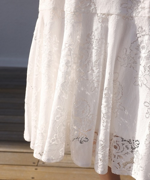 one after another NICE CLAUP（ワンアフターアナザーナイスクラップ）の「アソートサイドリボンスカート（スカート・レディース・アイボリー/オフホワイト/イエロー系その他/ピンク系その他・FREE）」の17枚目の写真