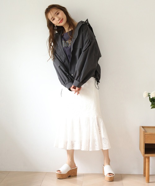 one after another NICE CLAUP（ワンアフターアナザーナイスクラップ）の「アソートサイドリボンスカート（スカート・レディース・アイボリー/オフホワイト/イエロー系その他/ピンク系その他・FREE）」の20枚目の写真