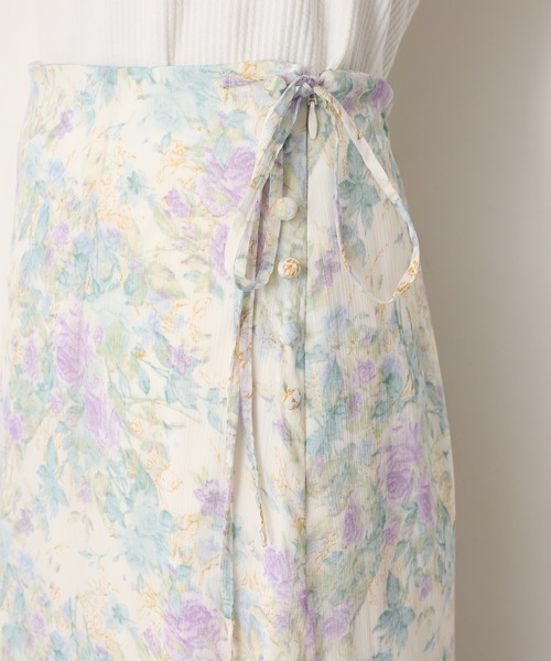 one after another NICE CLAUP（ワンアフターアナザーナイスクラップ）の「アソートサイドリボンスカート（スカート・レディース・アイボリー/オフホワイト/イエロー系その他/ピンク系その他・FREE）」の15枚目の写真
