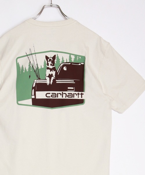 Carhartt(カーハート)の「carhartt リラックスフィット 半袖 グラフィック Tシャツ(Tシャツ/カットソー・メンズ・ブラック/ネイビー/レッド/レッド系その他/ミント/レッド系その他2/ピンク系その他/ブルー系その他4/ブルー系その他3/ブルー系その他/ブラック系その他5/グリーン系その他/ブラック系その他/ブラック系その他2/ヘザーグレー/ブルー/ブラック系その他4/ペールイエロー/イエロー系その他/ホワイト/ブルー系その他7/グリーン系その他3/ブラック系その他7/ダークブルー/グリーン系その他2/オリーブ/イエロー/ブラック系その他6/ブルー系その他5/ブルー系その他6/グリーン系その他4/ベージュ/その他2/その他3/その他/その他1/グリーン系その他5・S/M/L/XL)」の11枚目の写真