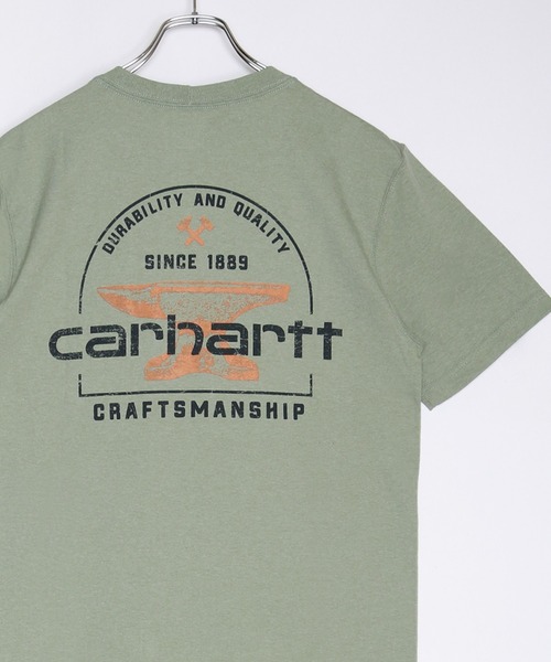 Carhartt(カーハート)の「carhartt リラックスフィット 半袖 グラフィック Tシャツ(Tシャツ/カットソー・メンズ・ブラック/ネイビー/レッド/レッド系その他/ミント/レッド系その他2/ピンク系その他/ブルー系その他4/ブルー系その他3/ブルー系その他/ブラック系その他5/グリーン系その他/ブラック系その他/ブラック系その他2/ヘザーグレー/ブルー/ブラック系その他4/ペールイエロー/イエロー系その他/ホワイト/ブルー系その他7/グリーン系その他3/ブラック系その他7/ダークブルー/グリーン系その他2/オリーブ/イエロー/ブラック系その他6/ブルー系その他5/ブルー系その他6/グリーン系その他4/ベージュ/その他2/その他3/その他/その他1/グリーン系その他5・S/M/L/XL)」の13枚目の写真