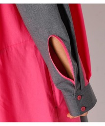 IRENE（アイレネ）の「Color Block Shirt Dress（ワンピース