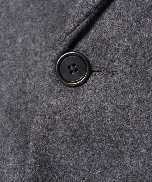 BEAMS(ビームス)の「BEAMS / メルトン チェスターコート(チェスターコート・メンズ・ネイビー/グレー・SMALL/MEDIUM/LARGE)」の8枚目の写真